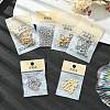 SHEGRACE Bras Micro Pave Clear Cubic Zirconia Fold Ovar Clasps XGRQ5F218-807P-5