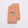 Kraft Paper Box CON-WH0073-46-2
