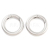 Non-Tarnish 304 Stainless Steel Spring Gate Rings LS-STAS-Q032-1B-2