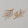 Brass Branch Pendants FIND-WH0148-270KCG-2