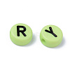 Opaque Acrylic Beads MACR-S273-50B-3