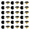 1 Bag Pointed Back Glass Rhinestone Cabochons RGLA-TADJ0001-01A-01-1