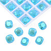 Glass Rhinestone Cabochons MRMJ-N029-02A-09-2