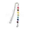 Marine Theme Alloy Hook Bookmarks AJEW-JK00279-04-1