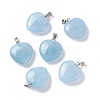 Natural White Jade Pendants G-G956-B21-FF-2