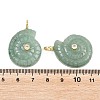 Natural Green Aventurine Pendants G-H353-02G-03-3