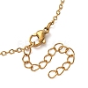 Cross 201 Stainless Steel Mustard Seed Pendant Necklaces for Women WG511AE-01-3