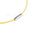 Steel Wire Bracelet Cord DIY Jewelry Making TWIR-R004-02-3