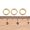 Ion Plating(IP) 304 Stainless Steel Closed Jump Rings STAS-G393-06G-07-2