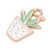 Alloy with Enamel Pendants AL-CBA9CD2-02B-2
