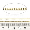 Rack Plating Brass Cable Chains CHC-M001-02G-02-3