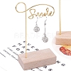 Metal Word Bar Earring Display Stands PW-WG61B9A-01-2