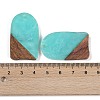 Resin & Wood Pendants WOOD-F015-13H-3