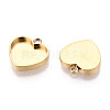 304 Stainless Steel Connector Cabochon Settings X-STAS-N115-39G-2