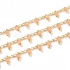 Handmade Glass Beaded Chains CHC-K008-B03-3