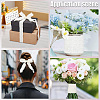 Flower Polyester Ribbons SRIB-WH20020-053A-02-5