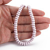 Handmade Polymer Clay Beads Strands CLAY-N008-49-6
