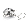 Tarnish Resistant Teapot Shape Tea Infuser AJEW-P091-01P-4