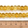 Dyed Imitation Gemstone Glass Beads Strands GL-Z001-03B-01-4