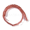 Cherry Quartz Glass Beads Strands G-M420-M05-02-3