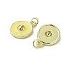 Brass Enamel Pendants KK-D384-01G-03-2