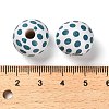 Natural Wood European Beads WOOD-S059-01C-3