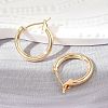Brass Hoop Earrings KK-S356-150G-NF-2
