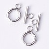 304 Stainless Steel Toggle Clasps STAS-P190-09-6
