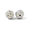 Polymer Clay Rhinestone Beads LS-RB-N006-18-3