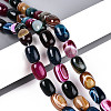 Natural Agate Beads Strands G-N356-02A-07-1