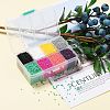 FGB 200G 8 Colors 12/0 Grade A Round Glass Seed Beads SEED-JP0010-10-2mm-5