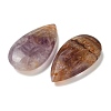 Natural Amethyst Lace Agate Pendants G-Z071-01-2