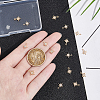 16Pcs 2 Styles Brass Micro Pave Cubic Zirconia Charms KK-UN0002-12-2