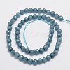 Natural Malaysia Jade Bead Strands G-A147-6mm-A01-3