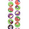 500 Paste Paper Self-Adhesive Stickers AJEW-S085-01A-2