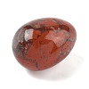 Natural Red Jasper Egg Shape Display Decorations G-Z094-01E-2