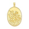 Religion Brass Micro Pave Clear Cubic Zirconia Big Pendants KK-A303-10B-G-1