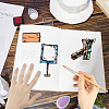 Plastic Stamps DIY-WH20018-0225-4