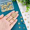   60Pcs 3 Styles Brass Spacer Bead KK-PH0037-03-3