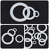 30Pcs 3 Styles PE Plastic Findings FIND-CY0001-68-6