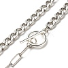 Heartbeat Tibetan Style Alloy Pendant Necklaces X1-NJEW-TA00006-7