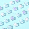 60G 3 Colors Transparent Acrylic Beads TACR-YW0002-46-2