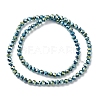 Electroplate Glass Beads Strands EGLA-K015-10C-2