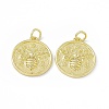 Rack Plating Brass Pendants LS-KK-B065-21G-2