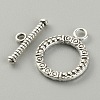 Tibetan Style Alloy Toggle Clasps FIND-CJC0017-21C-AS-2