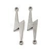 304 Stainless Steel Connector Charms STAS-P344-12P-1