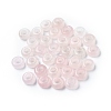 Natural Rose Quartz European Beads G-G740-12x6mm-08-1