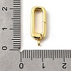 Brass Spring Gate Rings X-KK-I364-04G-03-3