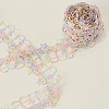 5 Yards Flower Polyester Lace Ribbon OCOR-GF0004-95F-6