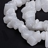 Natural White Jade Beads Strands G-G011-02-3